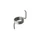 RETURN SPRING FOR RIDER FOOTREST (LEFT) "PIAGGIO GENUINE PART" APRILIA 50-125 RS, TUONO  -AP8121940-