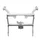 INSTRUMENTS HOLDER FRAME "PIAGGIO GENUINE PART" APRILIA 1000 TUONO 2002>2005  -AP8146700-
