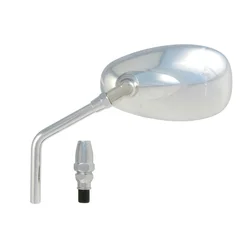 RETROVISEUR ADAPTABLE GUZZI 750 NEVADA 2004>2008, 750 V7 CLASSIC 2008>2012, 940 BELLAGIO 2007>2013, 1100 CALIFORNIA 2009>2011  GAUCHE CHROME (OE 978570) (HOMOLOGUE CE)  -SELECTION P2R-