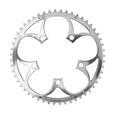 PLATEAU ROUTE 5BRA D.110 TA ZEPHYR 52DTS EXTERIEUR ARGENT ALU 7075 TYPE SHIMANO 9/10V.