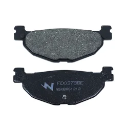 PLAQUETTE DE FREIN NEWFREN POUR YAMAHA 500 TMAX 2004>2011 AR, 400 MAJESTY 2004>2011 AR  (FD0378BE)  (ELITE ORGANIQUE)
