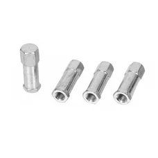 NUT OF HEAD CYLINDER FOR MALOSSI PEUGEOT, MBK M7 (x4)