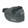 SADDLE BAG FOR BICYCLE - BASIL DISCOVERY 0.5Lt - Polyester waterproof -Grey/black- WATERPROOF ON VELCRO TAPES + RAIN COVER