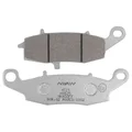 PLAQUETTE DE FREIN NISSIN POUR KAWASAKI 650 ER-6N 2006>2016 AV / SUZUKI 125 VAN VAN 2002>2012 AV, 650 SV 1999>2018 AV, 650 DL V-STROM 2004> AV, 650 SV 1999> AV DROIT (A0525) (SEMI METAL)  -ECE R90-
