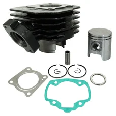 CYLINDER FOR SCOOT PIAGGIO 50 ZIP 2 Stroke, TYPHOON, LIBERTY 2 Stroke / VESPA LX 2 Stroke /GILERA 50 STALKER, ICE/APRILIA 50 SR AIR  -ALU NIKASIL AIRSAL-