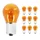 LIGHT BULB 12V 21W STANDART P21W FOOT BA15S ORANGE (TURN LIGHTS) (SOLD PER 10)  -FLOSSER-