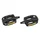 PEDALE CITY MARWI NOIR SP481 RESINE FILETAGE 1/2" (VENDU A LA PAIRE) (MONTAGE ATELIER)