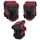 PROTECTION GENOUILLERES - COUDIERES ET POIGNETS DISNEY SPIDER MAN NOIR/ROUGE (KIT 6 PIECES) POUR VELO - ROLLER - SKATE