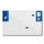 PLASTIC STRIP FOR BLANK PVC LICENSE PLATE (MOTORBIKE FORMAT 210X130) DEP. 53/EURO (SOLD PER UNIT)