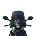 PARE-BRISE/SAUTE VENT MAXISCOOTER POUR KYMCO 125-150 PEOPLE S ABS 2018> FUME (H 300mm - L 415mm)  -FACO-