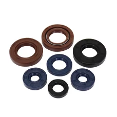 JOINT SPI MOTEUR 50 A BOITE ADAPTABLE DERBI 50 SENDA, GPR / GILERA 50 SMT, RCR (2 VITON) (PRO-SERIES) (COMPLET) (KIT)  -ARTEIN-