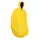 RAIN PONCHO - ADULT - P2R PVC YELLOW - WITH HOOD+ CARRYING BAG - HIGH QUALITY