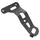 SUPPORT/PATTE DE RENFORT DU GARDE-BOUE ARRIERE GAUCHE POUR TROTTINETTE KUKIRIN G2 MASTER/SMARTGYRO RYDER NOIR  -SELECTION P2R-