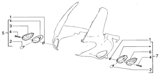 Feux de direction avant