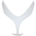 FRONT FAIRING FOR MAXISCOOTER YAMAHA 500 TMAX 2008>2011 GLOSS WHITE  CENTRAL  -SELECTION P2R-
