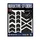 AUTOCOLLANT/STICKER REFLECHISSANT POUR VELO, CASQUE MODELE FLECHE/CHEVRON NOIR
