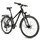 VELO MUSCULAIRE VTC 28 LEADER FOX ESPIRIT 2025 FEMME NOIR 9V CADRE ALU 20 POUCES (TAILLE ADULTE 178 à 185 cm)