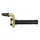 THROTTLE HANDLE FOR MOTORBIKE (RACING TYPE) DOMINO KRR 03 SHORT STROKE - GOLD (DUAL CABLES)