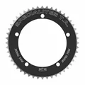 PLATEAU PISTE 5BRA D.144 TA FULL TRACK 48DTS NOIR ALU 7075 POUR CHAINE 3.17mm (1"1/8)