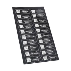 ETIQUETTE D'IDENTIFICATION/MARQUAGE VELO ANTIVOL AUVRAY ICABIKE AVEC QR CODE (OBLIGATION 2021) (VENDU PAR 20)