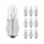 AMPOULE/LAMPE STANDARD 12V  2W CULOT BA7s NORME T4W TEMOIN BLANC (FEU DE POSITION) (BOITE DE 10)  -FLOSSER-