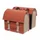 DOUBLE BAG FOR BICYCLE - REAR - BASIL URBAN LOAD- RED EARTH/PINK 48-53L (41x18x46cm) WATERPROOF