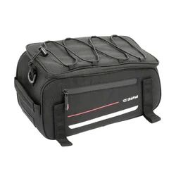 TOP-RACK TOURING  BAG FOR CYCLING -REAR- ZEFAL Z TRAVELER 40 - ON REAR LUGGAGE RACK- UNIVERSAL 9L POLYESTER WATERPROOF-BLACK (31x18x14cm)