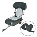 PORTE BEBE/SIEGE ENFANT ARRIERE POLISPORT A FIXER SUR PORTE BAGAGE FIXATION ETAU GUPPY JUNIOR GRIS COUSSIN GRIS CLAIR (6ANS - JUSQU'A 35 Kgs) HOMOLOGUE