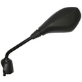 MIRROR FOR MAXISCOOTER PIAGGIO 125-250-300 X7 2008>/GILERA 125-300-500 NEXUS 2008>/APRILIA 125-300 SR-MAX 2011> LEFT BLACK (CEE APPROVED)  -SELECTION P2R-