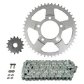 CHAIN AND SPROCKET KIT FOR SUZUKI 800 VZ MARAUDER 1997>2004  530  15x48  (REAR SPROCKET Ø 87/110/10.5)  (OEM SPECIFICATIONS)  -AFAM-