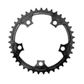 CHAINRING FOR ROAD BIKE- 5 Arms- 36T.Ø 110  -INNER- GREY ALU 7075 TA SYRIUS    (SHIMANO TYPE) 10/11 SPEED-.