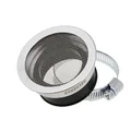 FILTRE/CORNET DE CARBU VOCA BELL MOUTH DIAM 48 mm CHROME