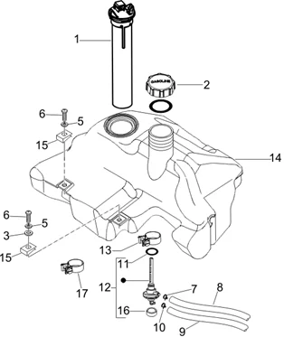 Réservoir carburant