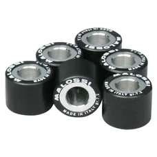 GALET/ROULEAU SCOOT MALOSSI 19x15,5  5,5g (x6)  POUR PIAGGIO 50 ZIP 2T ET 4T 2000>,TYPHOON 1999>, LIBERTY 2T ET 4T, NRG, VESPA LX 2T ET 4T/GILERA 50 STALKER, RUNNER, DNA, ICE (669420SE)