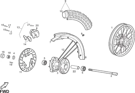 Roue AV