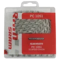 CHAINE VELO 10V. ROUTE/VTT  SRAM PC-1051  GRIS/NOIR 114 MAILLONS