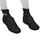 CYCLING SHOE COVER- (WINTER)- BLACK  L 42/43  (ZIP + VELCRO TAPE) (PAIR)