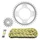 KIT CHAINE ADAPTABLE HONDA 125 CBF 2009>2016, 125 CBF M 2009>2016  428  16x42  (DIAM COURONNE 80/110/8.5)  (DEMULTIPLICATION ORIGINE)  -AFAM-