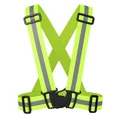 BRETELLES / GILET / BANDE REFLECHISSANTE / FLUORESCENTE DE SECURITE CORPORELLE TAILLE UNIQUE  -P2R-