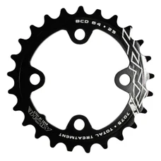 PLATEAU VTT 4BRA D.64 MICHE 25DTS INTERIEUR TRIPLE/DOUBLE NOIR