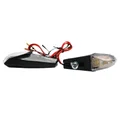 CLIGNOTANT UNIVERSELREPLAY MICRO  7 LEDS BASE ABS TRANSPARENT/NOIR (L 83mm / H 27mm / L 25mm) (HOMOLOGUE CE)
