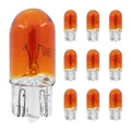 LIGHT BULB 12V  5W STANDART WY5W FOOT W2,1x9,5D WEDGE ORANGE (TURN LIGHT) (SOLD PER 10)  -SELECTION P2R-