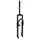 FORK- FOR MTB 26 " M-W SUSPENSION STEEL-COIL/ELASTOMER- BLACK-TRAVEL 50mm THREADED STEERER (240/130mm) Ø 1"-22.2 INNER FOR V/BRAKE OR DISC BRAKE