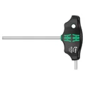 CLE ALLEN/6 PANS MANCHE EN T WERA 454 HEX PLUS  4x100mm NOIR/VERT (VENDU A L'UNITE)  -MARQUE ALLEMANDE POUR LES ATELIERS-
