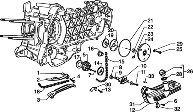 Pompe d'huile-carter huile