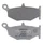 PLAQUETTE DE FREIN NISSIN POUR SUZUKI 600 GSX-R 2006>2010 AR, 1300 GSX-R HAYABUSA 2008> AR, 400 GSR 2006> AR  (2P-319NS) (SEMI METAL)