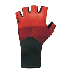 GANTS VELO COURT GIST SPEED NOIR/ROUGE M (PAIRE SUR CARTE) SANS VELCRO -5528