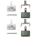 PLAQUETTE DE FREIN VTT SHIMANO DEORE M515,M486,M485,M575,M395 (SWISSSTOP ORGANIC - DISC 15E - FAIR & PAIR) (2 PAIRES) - COMPATIBLE VAE
