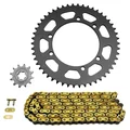 KIT CHAINE ADAPTABLE SUZUKI 50 SMX, RMX 1996>2003  420  12x50  (DIAM COURONNE 110/125/8.5)  (DEMULTIPLICATION ORIGINE)  -AFAM-