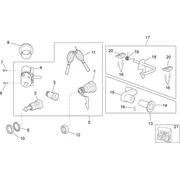 Décalco - Kit serrure